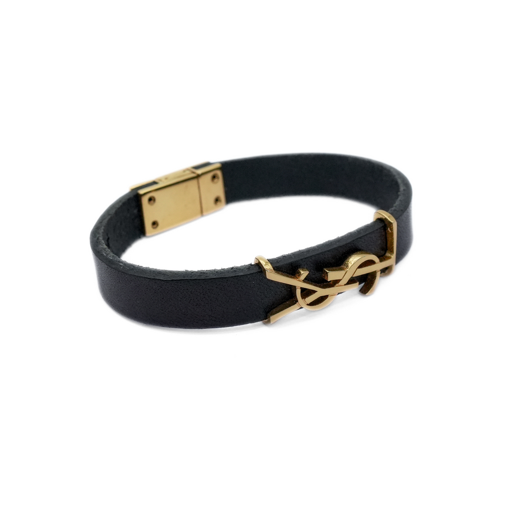 Saint Laurent Leather Bracelet