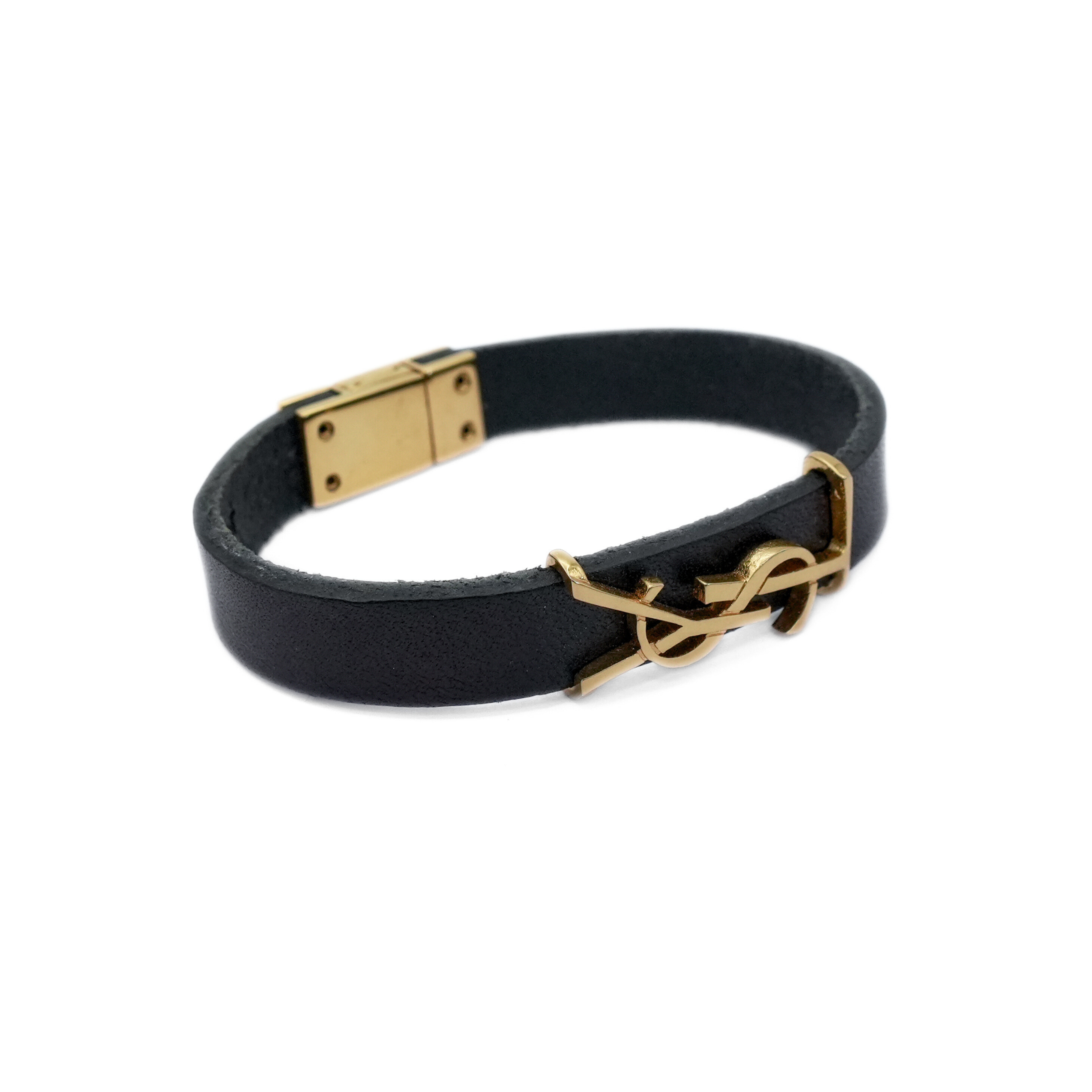 Saint Laurent Leather Bracelet