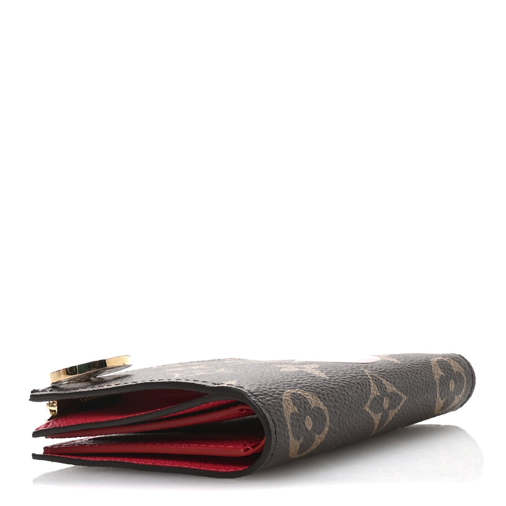 LV X TM Monogram Cerises Lisa Wallet