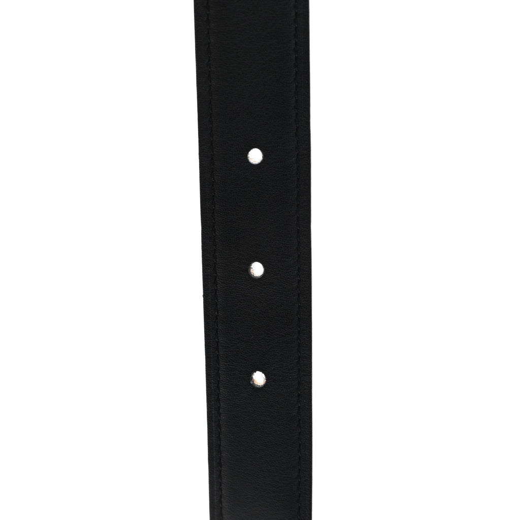 Swift Epsom 24mm Mini H Belt 75 30 Black Gold