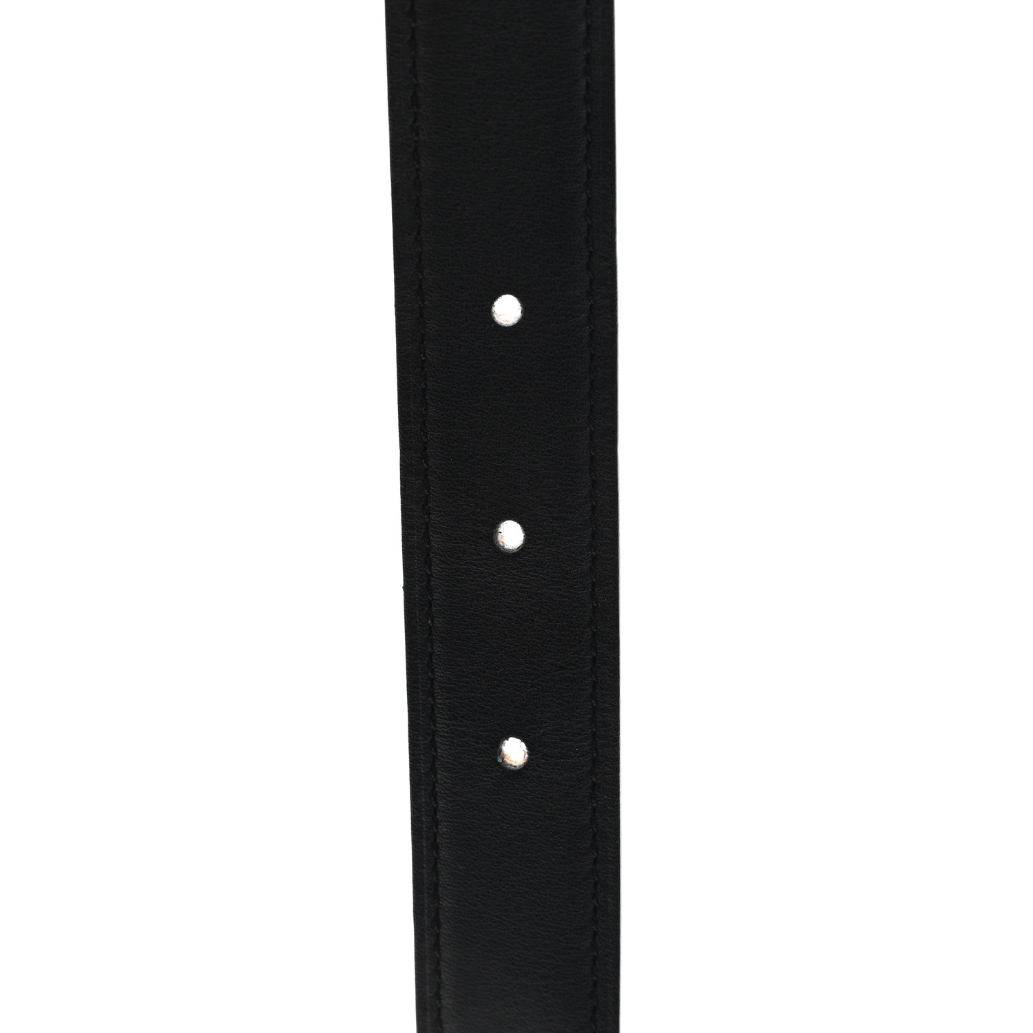 Swift Epsom 24mm Mini H Belt 75 30 Black Gold