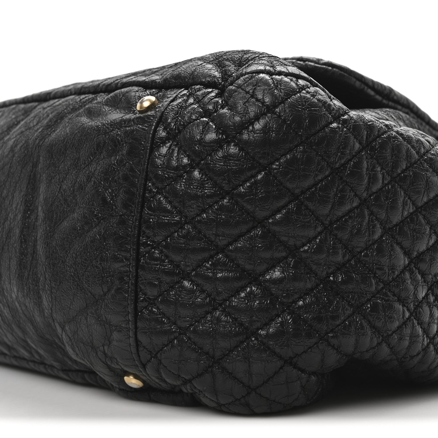 Vinyl XL Rock and Chain Flap Black