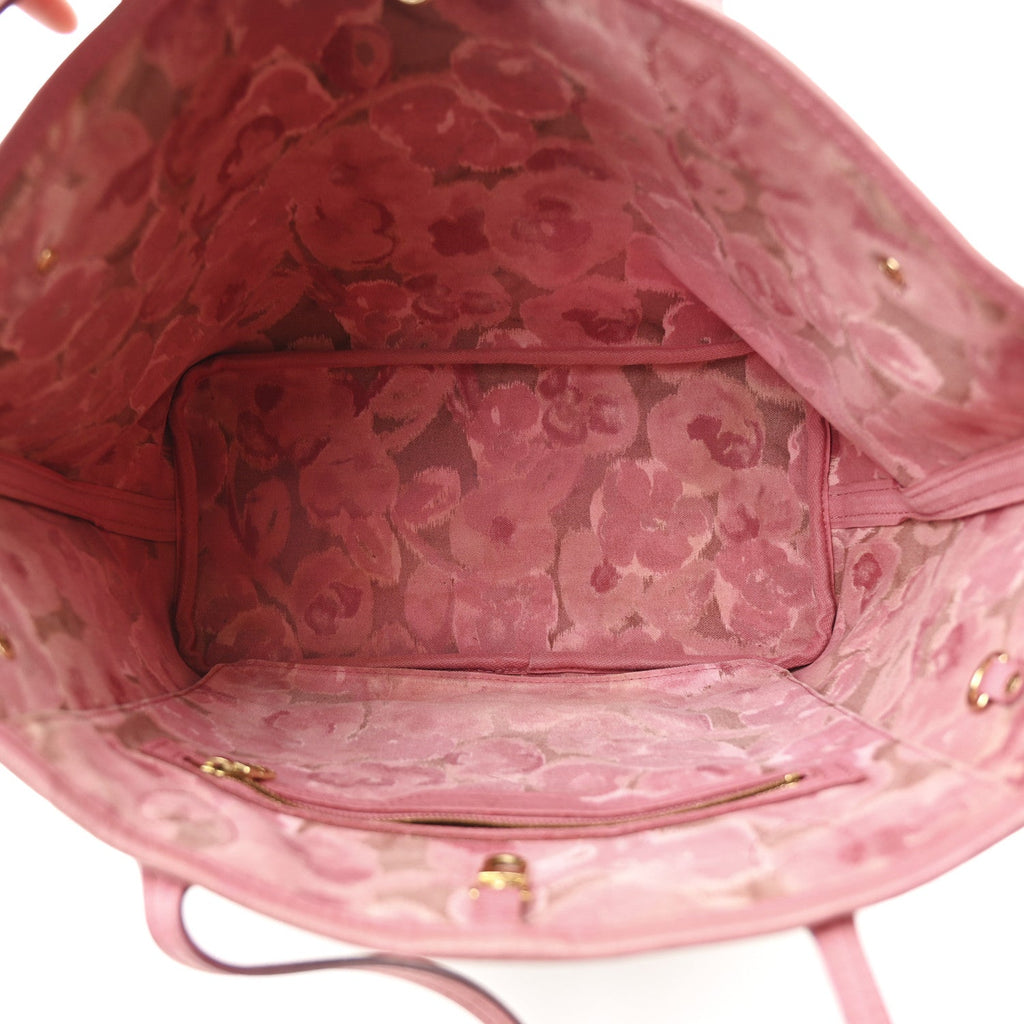 Monogram Articles de Voyage Ikat Neverfull MM Rose Velours