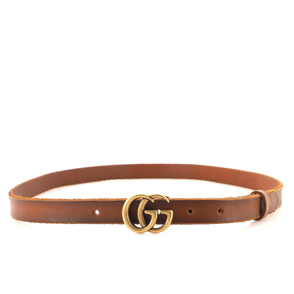 GG Marmont Belt Leather Thin 100
