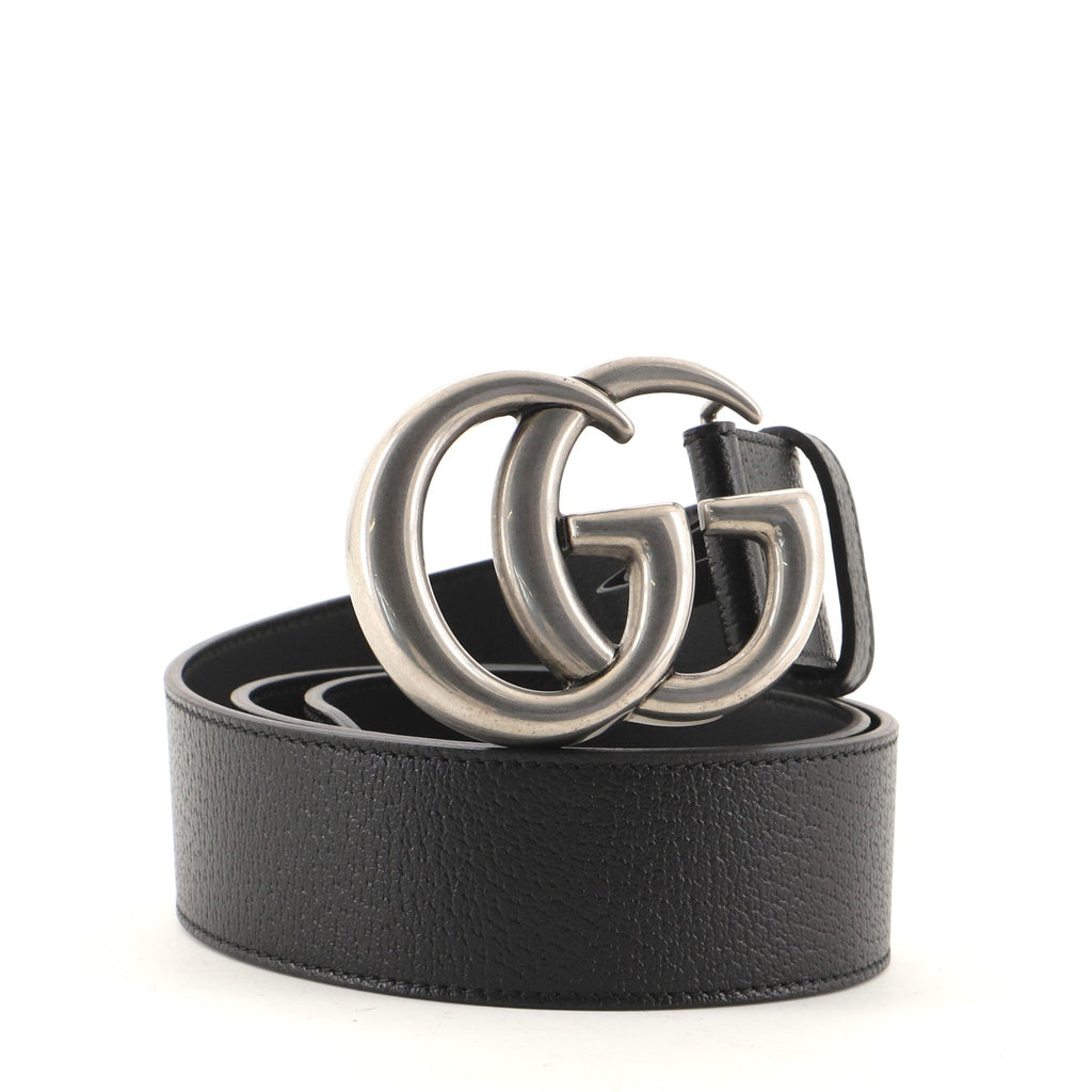 GG Marmont Belt Leather Wide 80