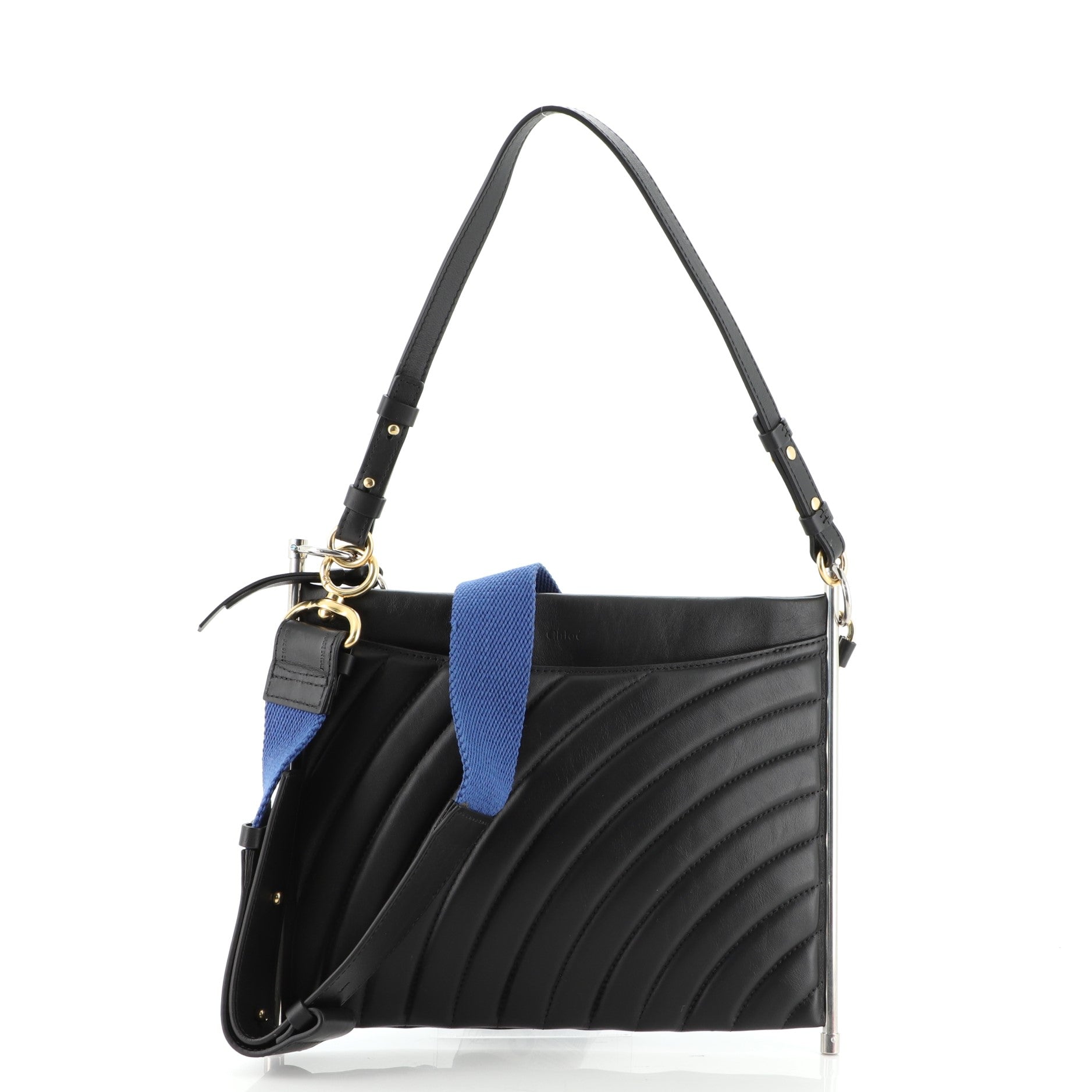Roy Clutch Quilted Leather Medium