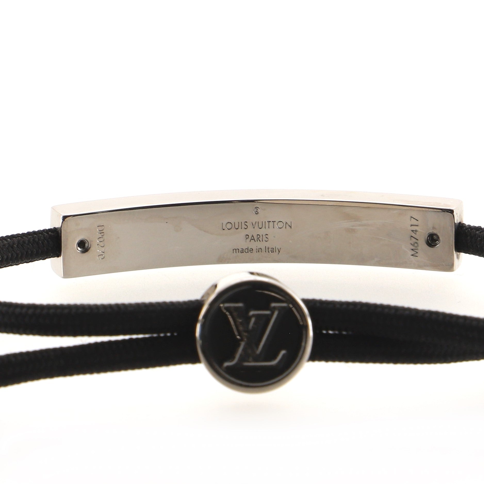 Space LV Bracelet Metal and Cord