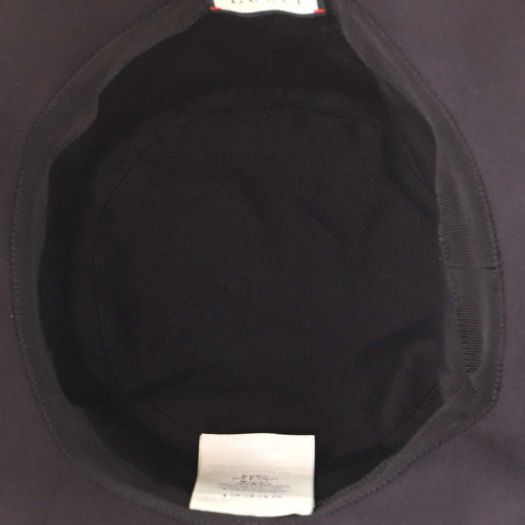Logo Label Bucket Hat Cotton