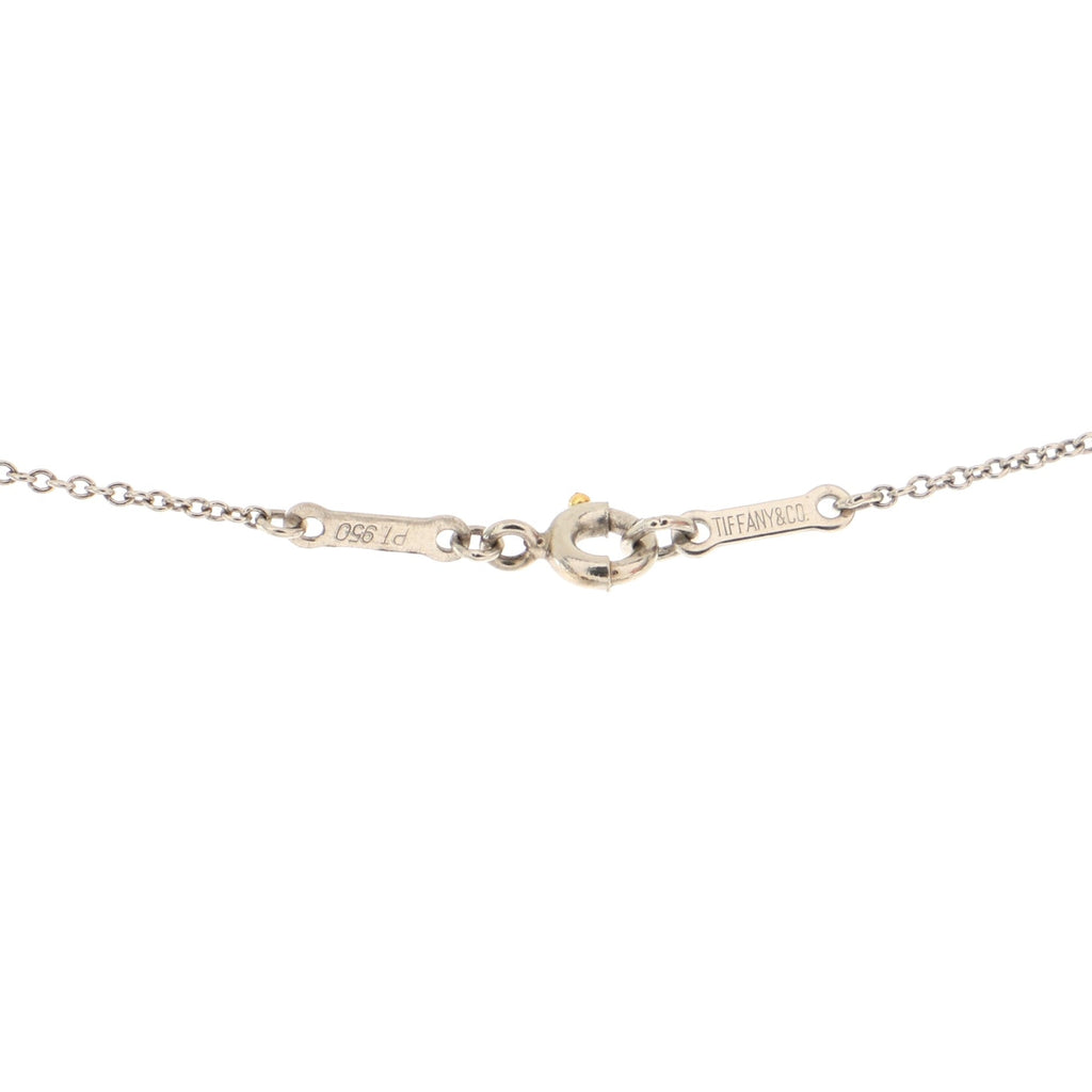 Elsa Peretti Cross Pendant Necklace Platinum Small