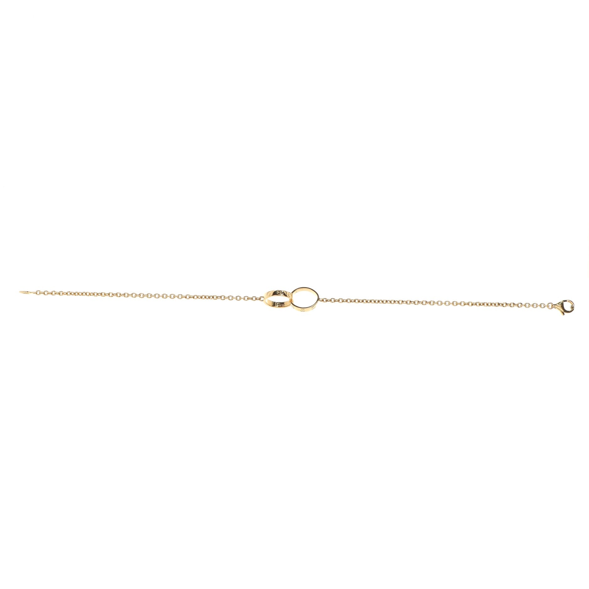 Love Interlocking Bracelet 18K Yellow Gold