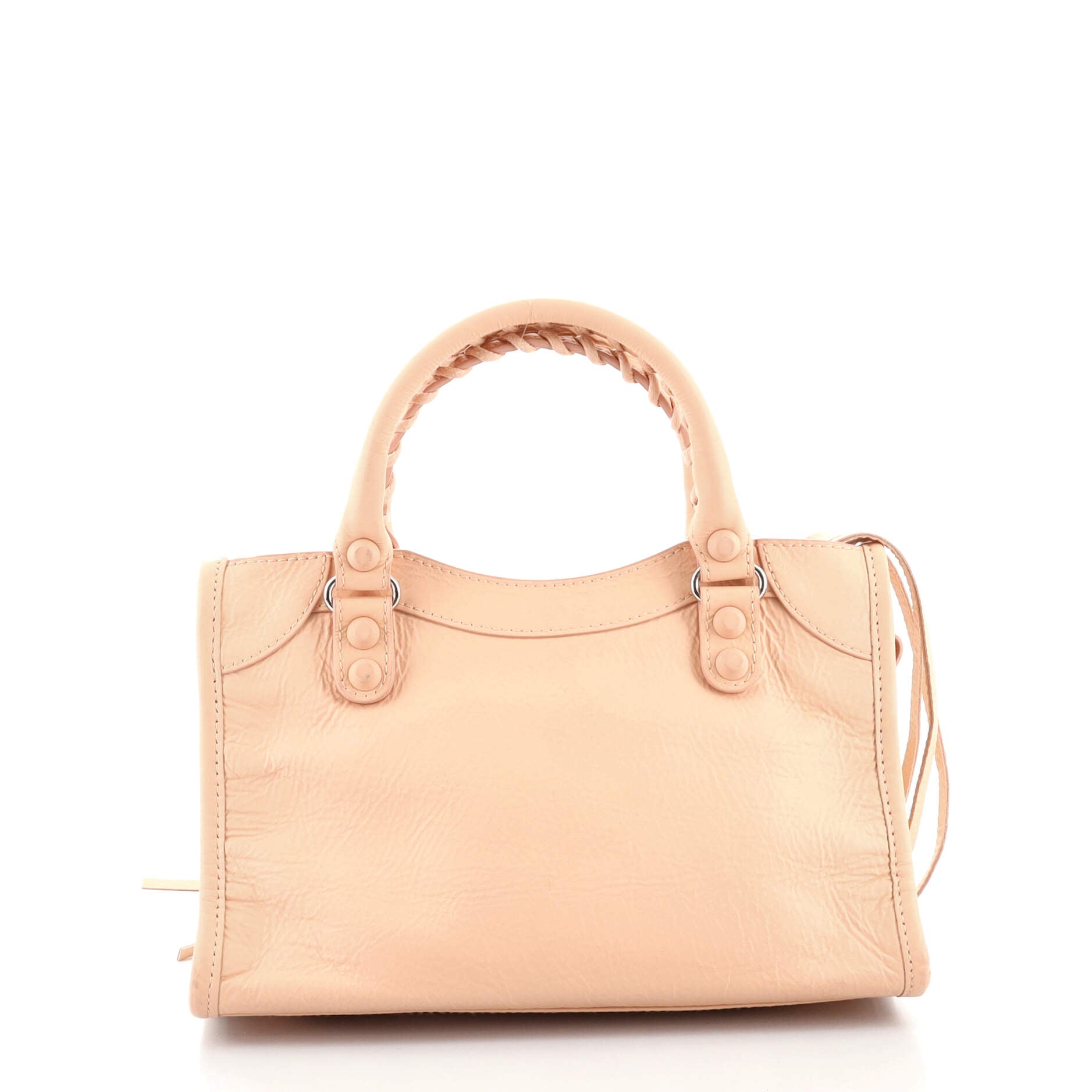 City Rubber Studs Bag Leather Mini