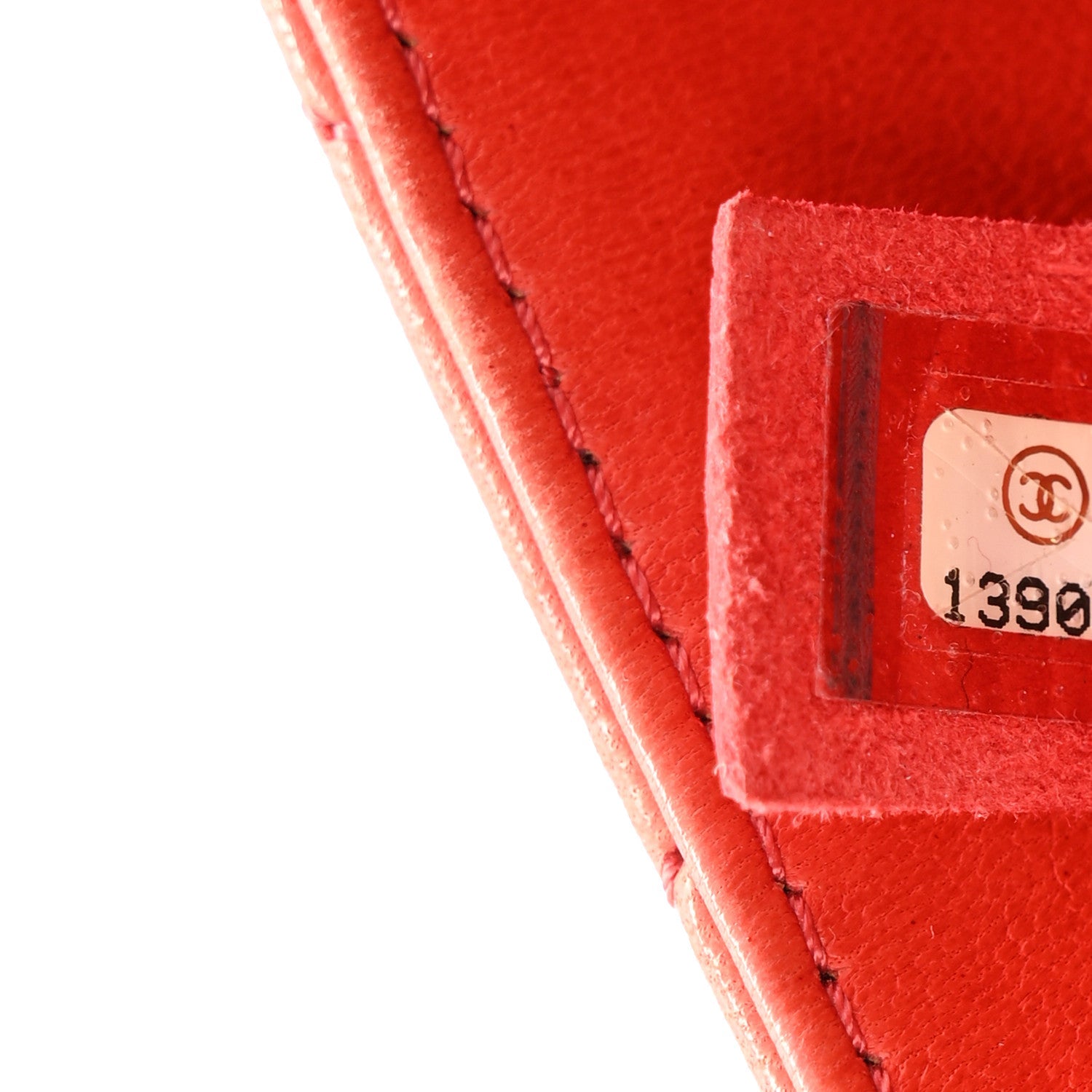 Lambskin Quilted Chanel 3 Accordion Flap Bag Red