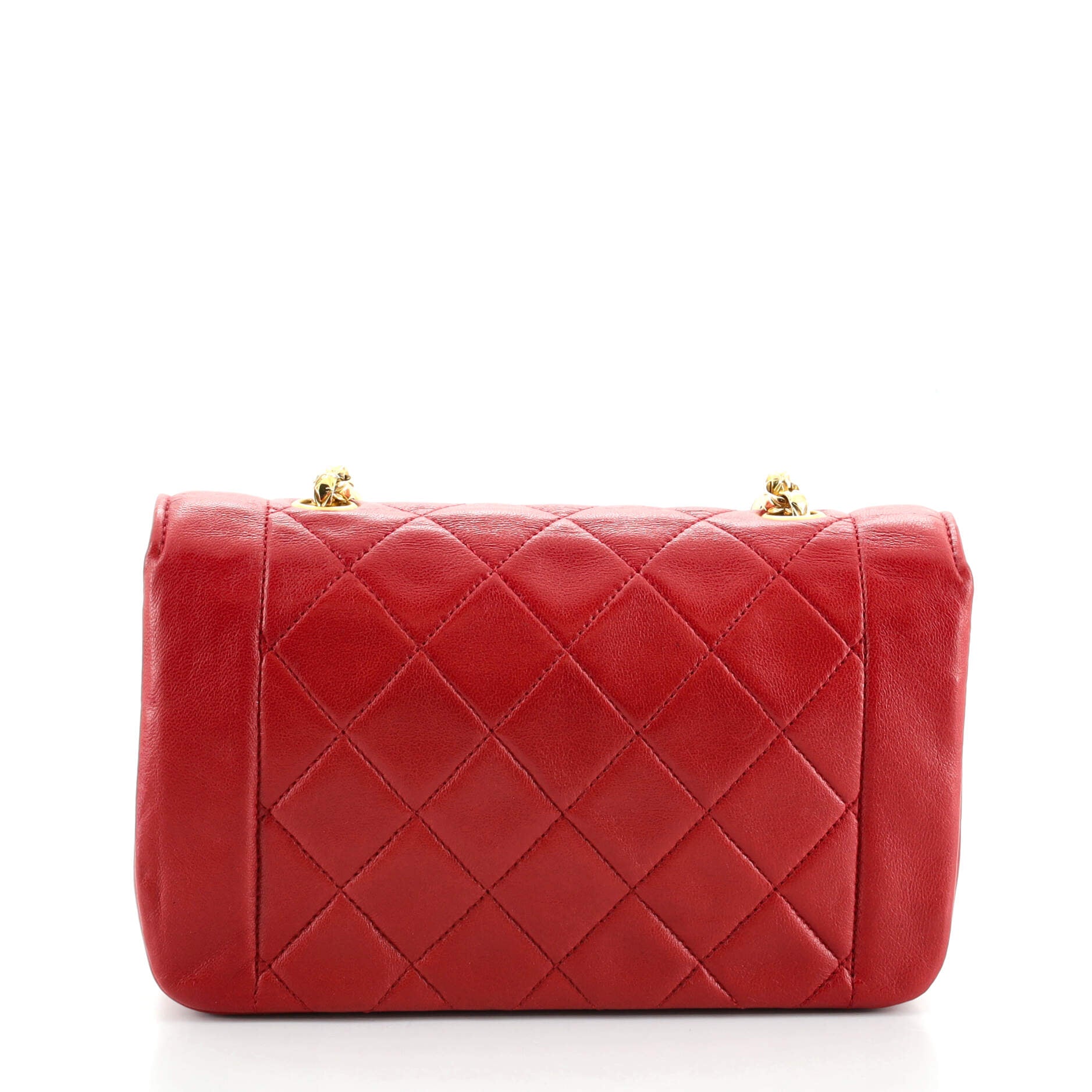 Vintage CC Chain Flap Bag Quilted Lambskin Mini