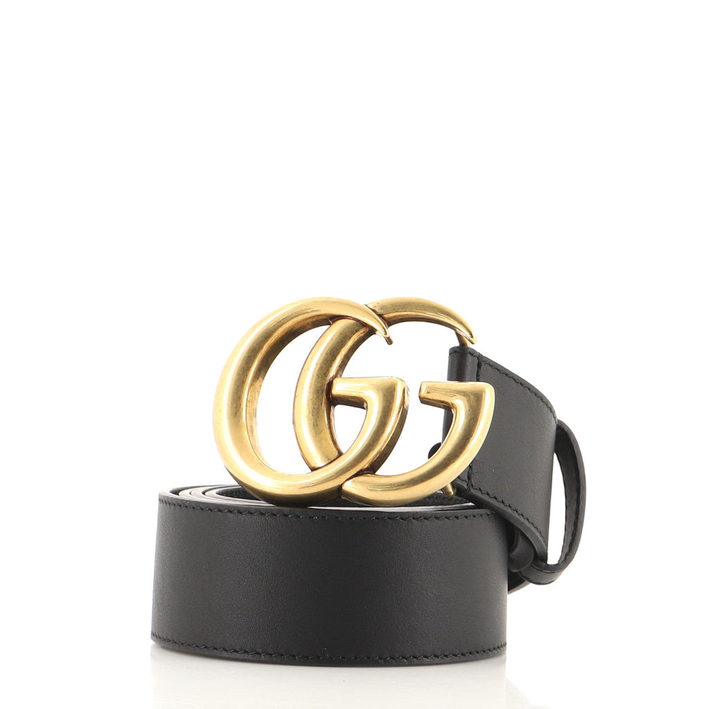 GG Marmont Belt Leather Wide 90