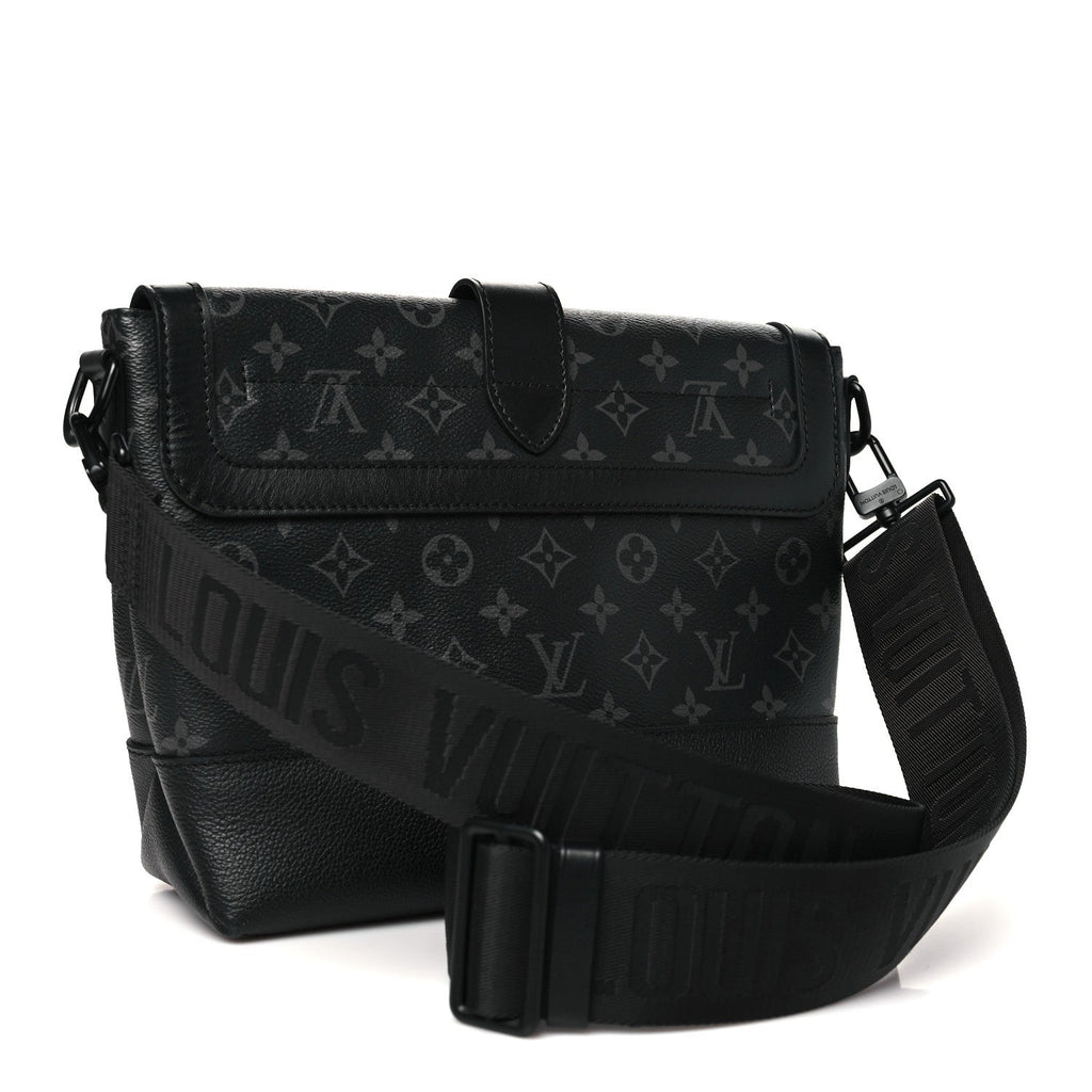 Monogram Eclipse Saumur Messenger NV Black