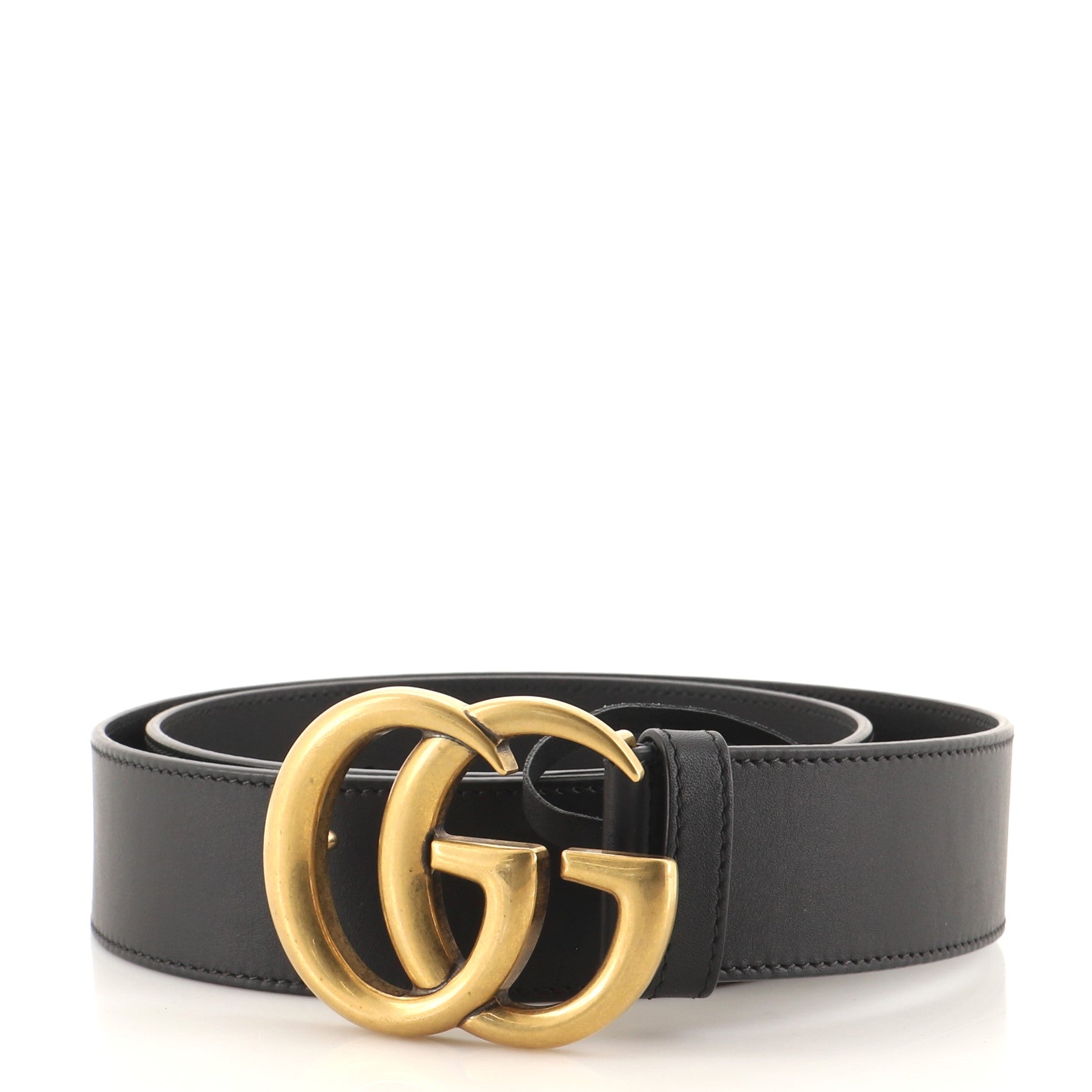 GG Marmont Belt Leather Wide 90