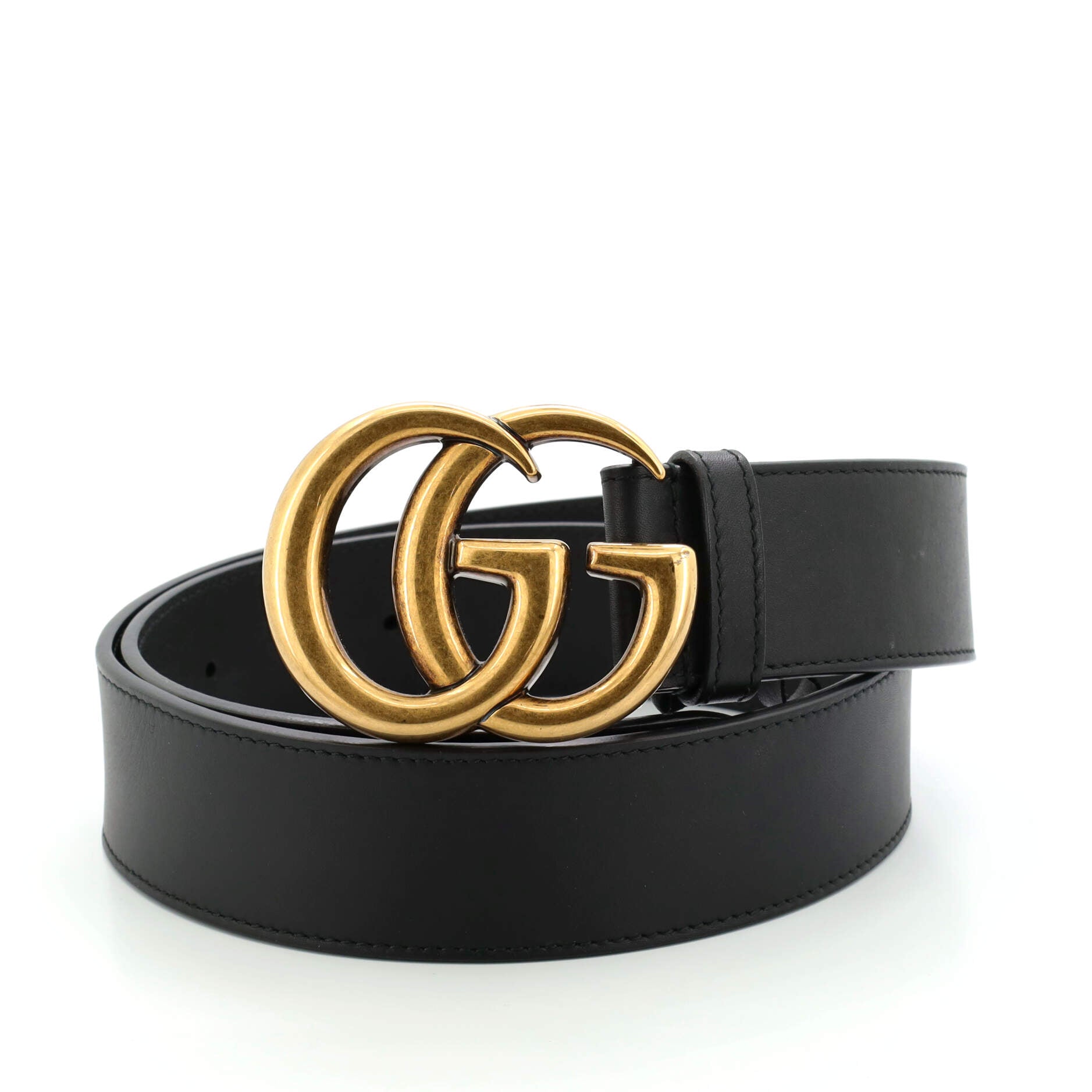 GG Marmont Belt Leather Wide 85