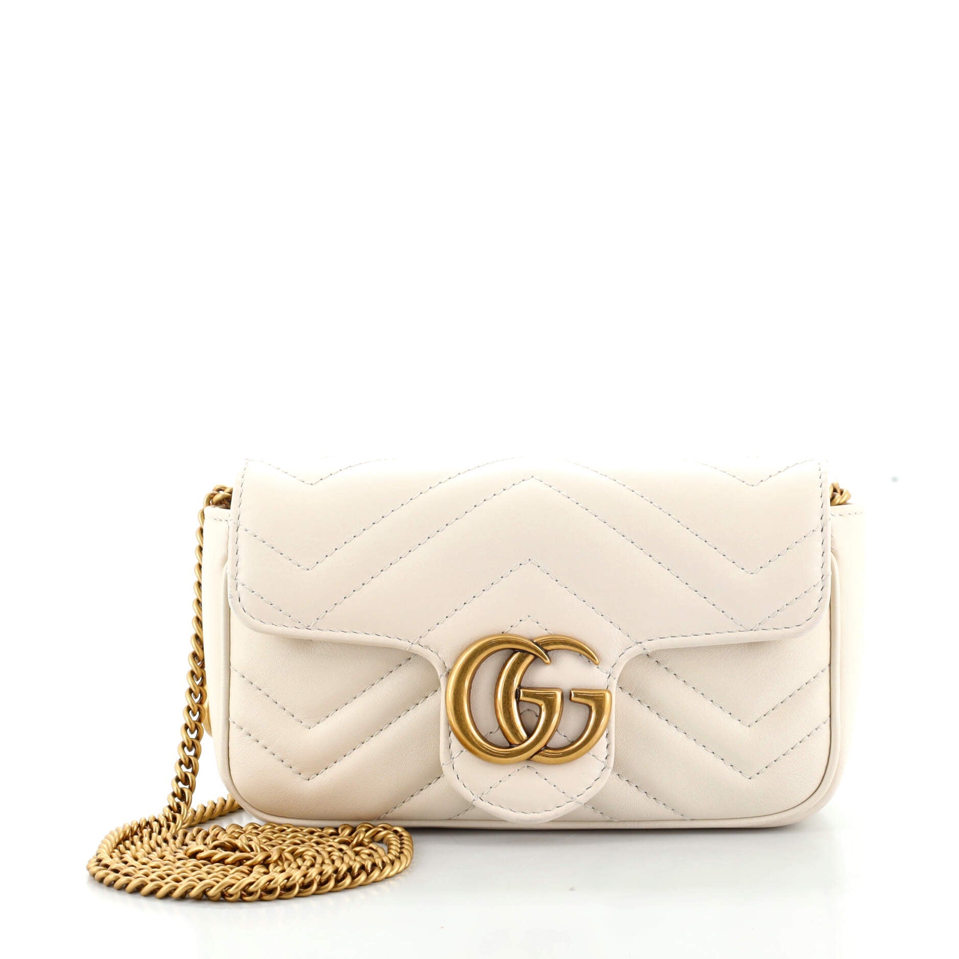GG Marmont Flap Bag Matelasse Leather Super Mini