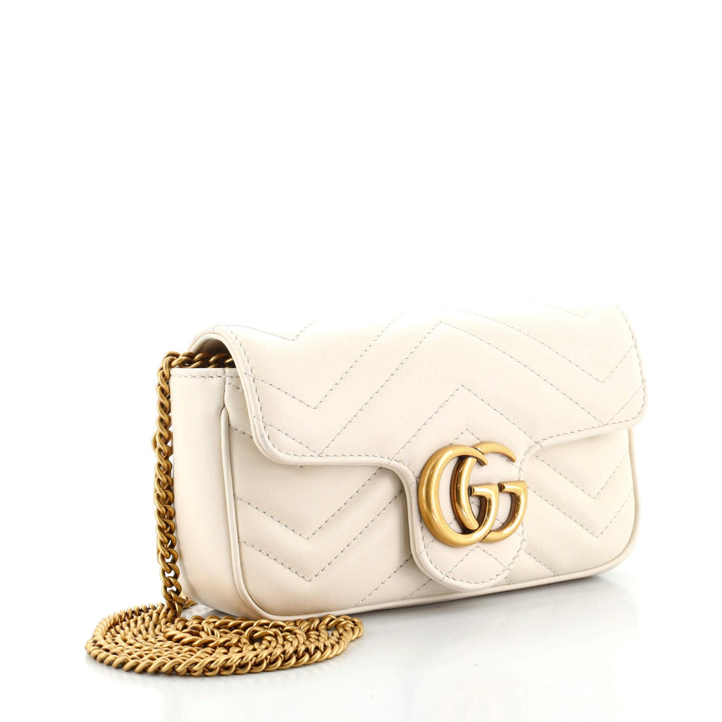 GG Marmont Flap Bag Matelasse Leather Super Mini