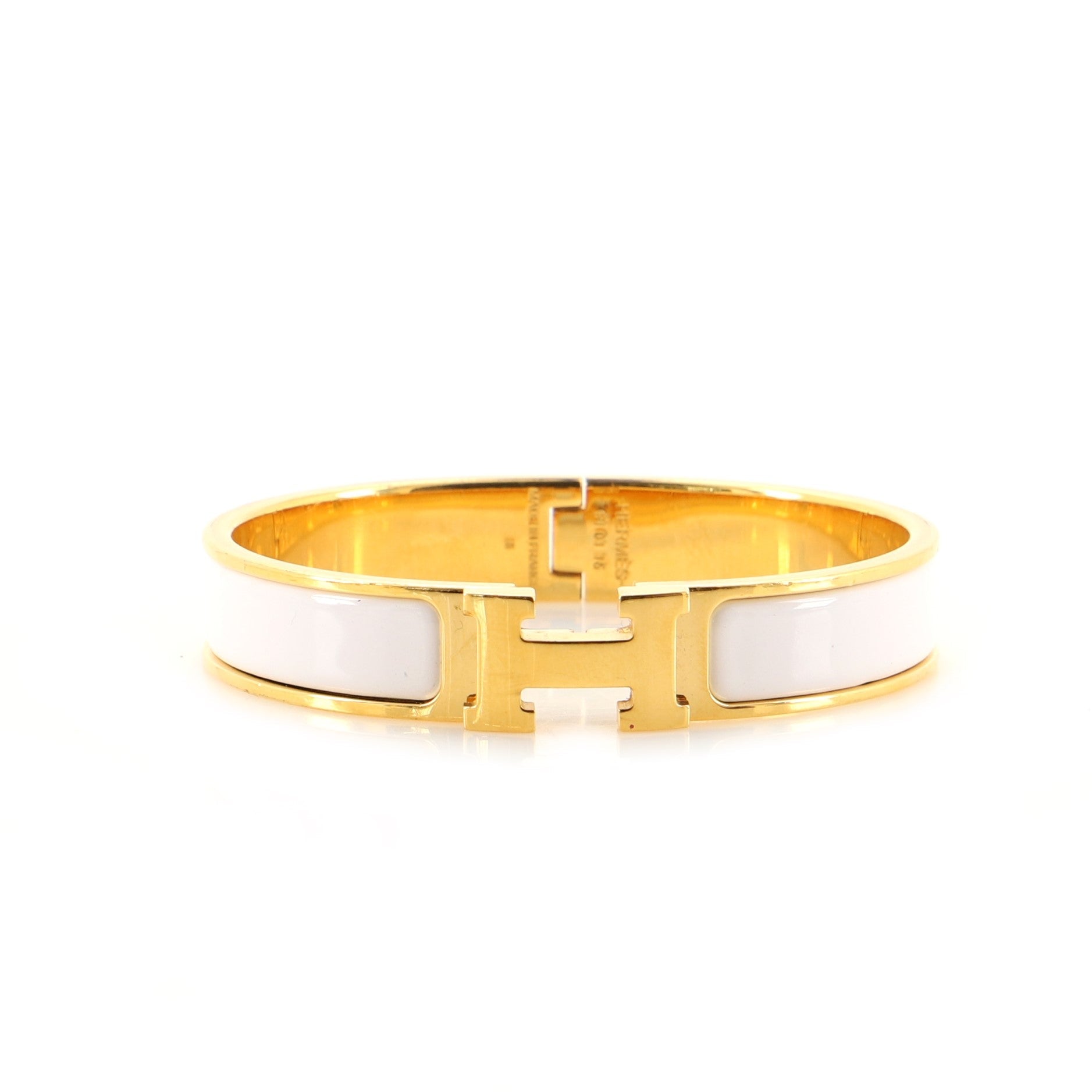 Clic H Bracelet Enamel Narrow