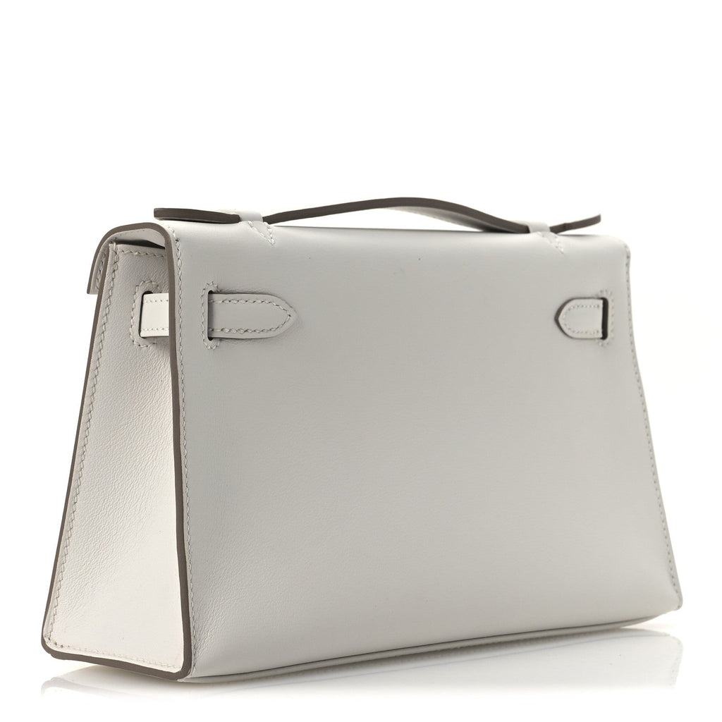 Swift Kelly Pochette Clutch Craie