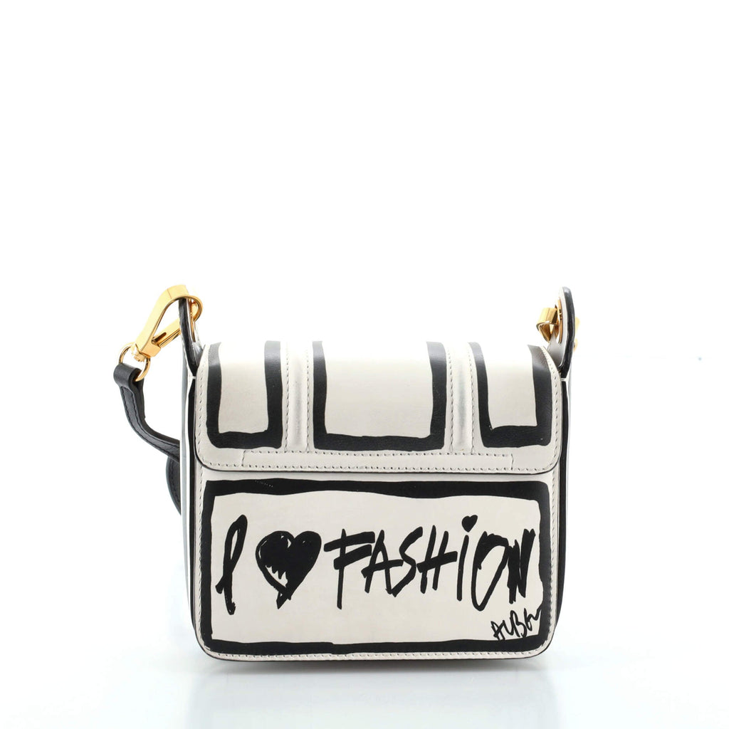 Jiji Shoulder Bag Printed Leather Mini