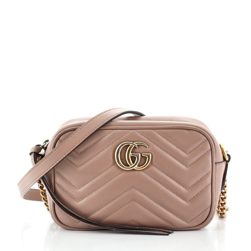 GG Marmont Shoulder Bag Matelasse Leather Mini