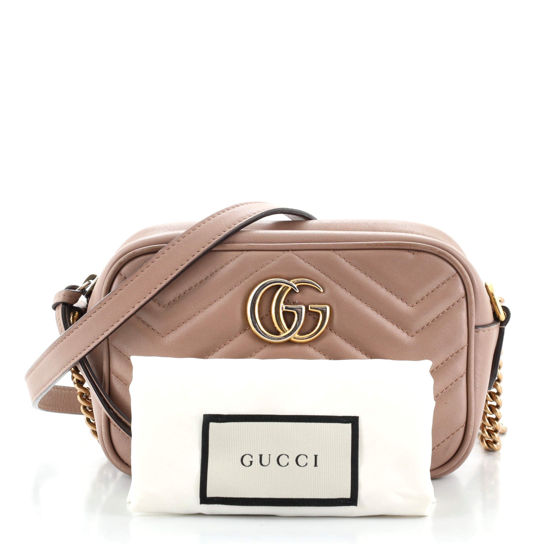 GG Marmont Shoulder Bag Matelasse Leather Mini