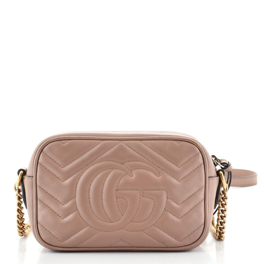 GG Marmont Shoulder Bag Matelasse Leather Mini