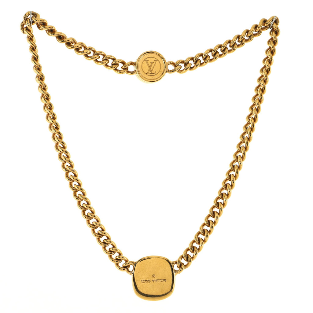 LV Maison Fondée en 1854 I.D. Necklace Metal