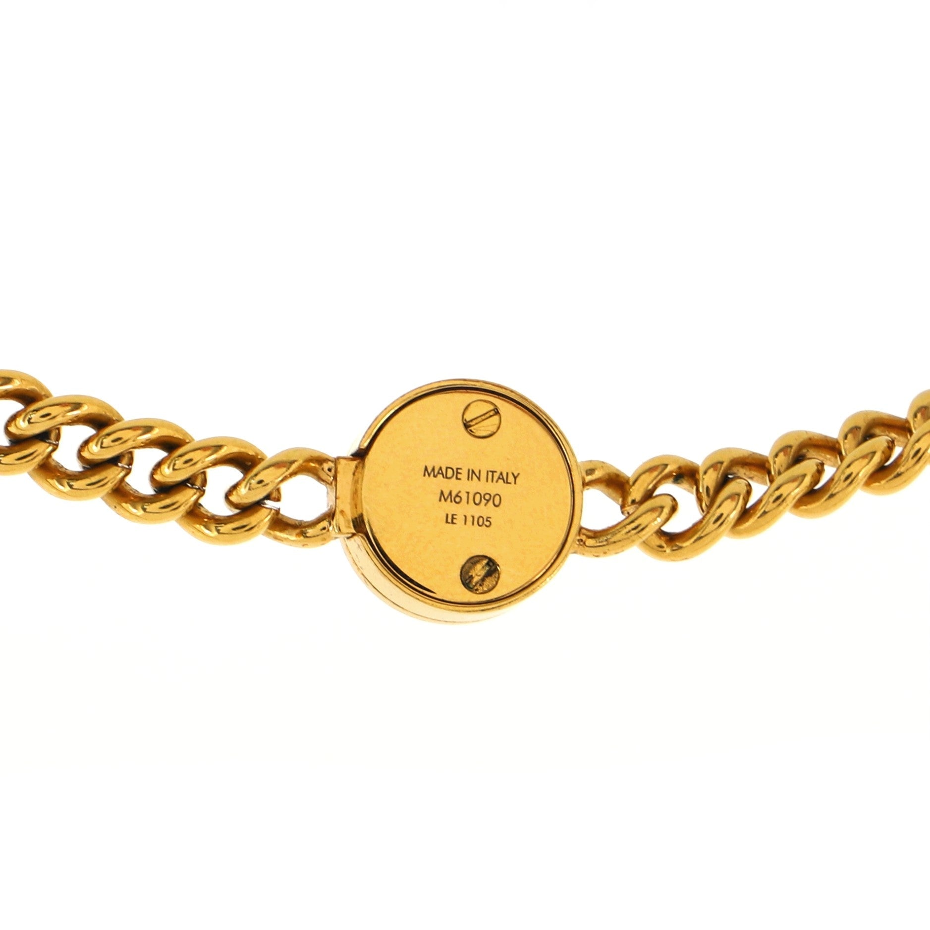 LV Maison Fondée en 1854 I.D. Necklace Metal