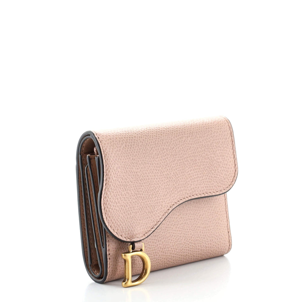 Saddle Lotus Wallet Leather Mini