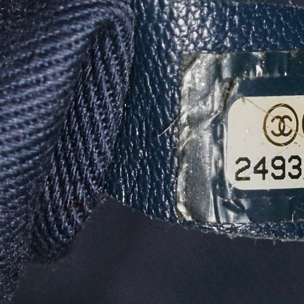 Woven Straw Raffia Large Deauville Backpack Blue