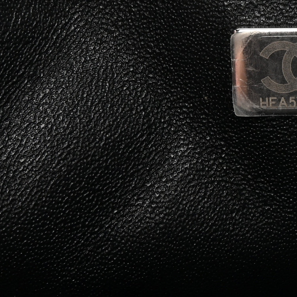 Aged Calfskin Quilted 2.55 Reissue Mini Flap So Black