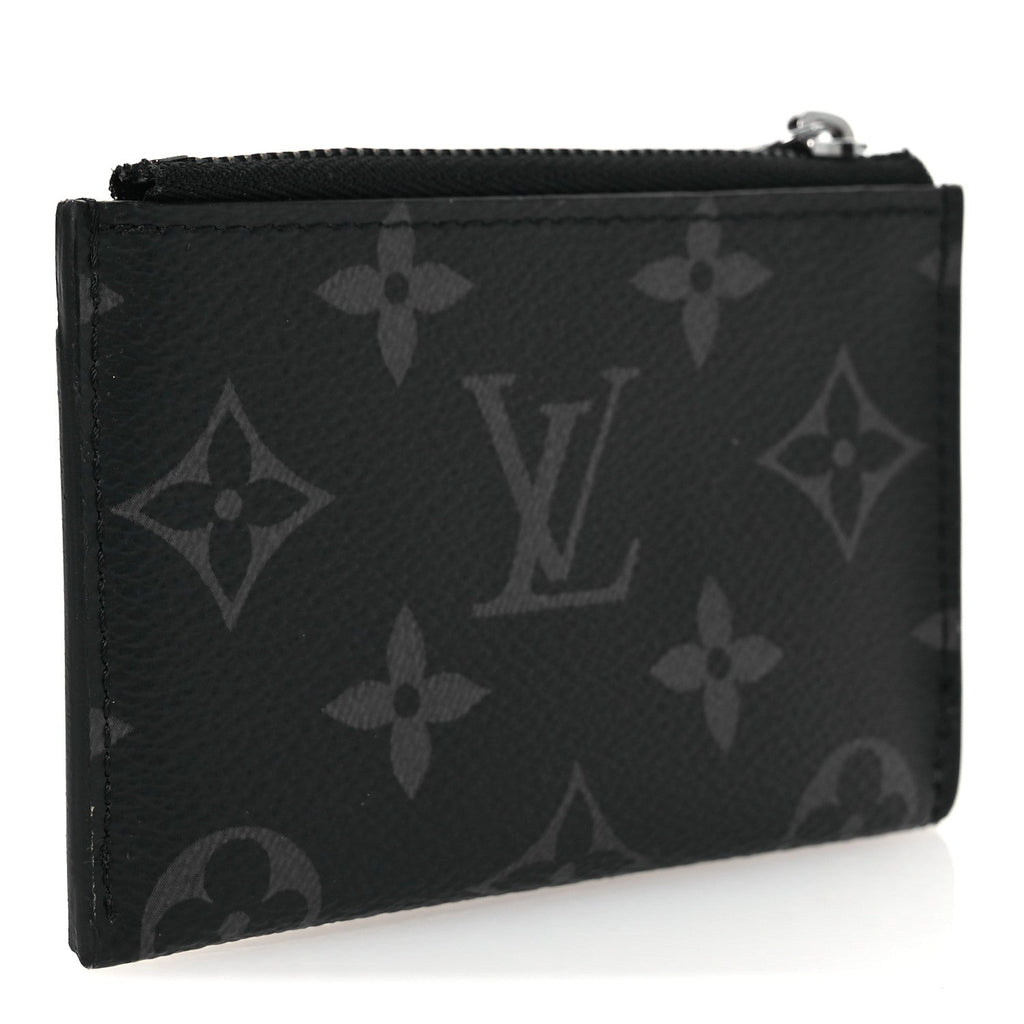 Monogram Eclipse Zipped  Holder Black
