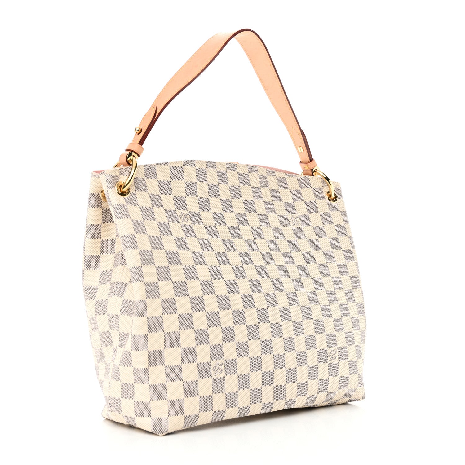 Damier Azur Graceful PM Rose Ballerine