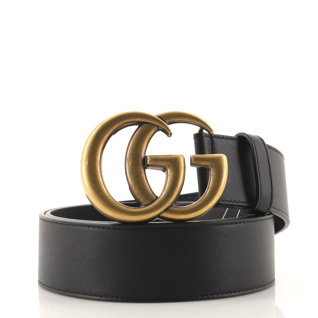 GG Marmont Belt Leather Wide 90