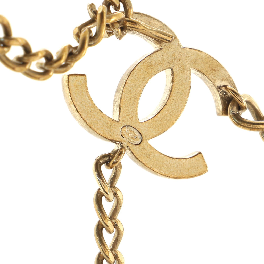 CC Charm Chain Belt Metal with Enamel 100