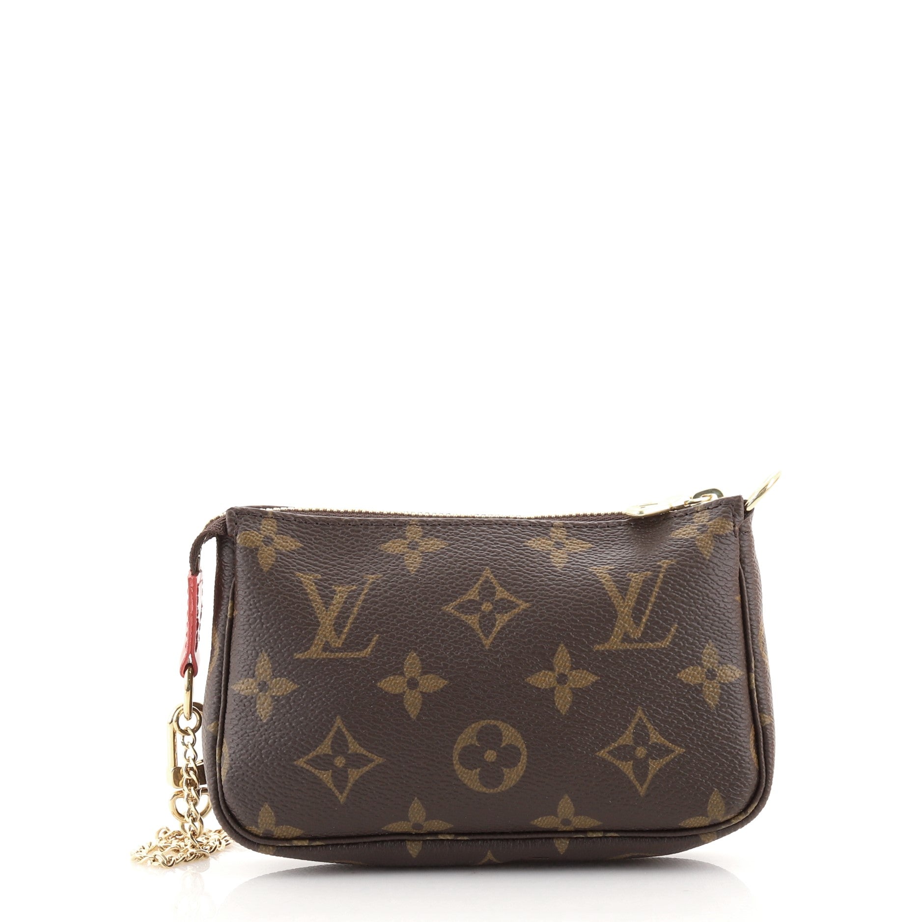 Pochette Accessoires Limited Edition Vivienne Xmas Monogram Canvas Mini