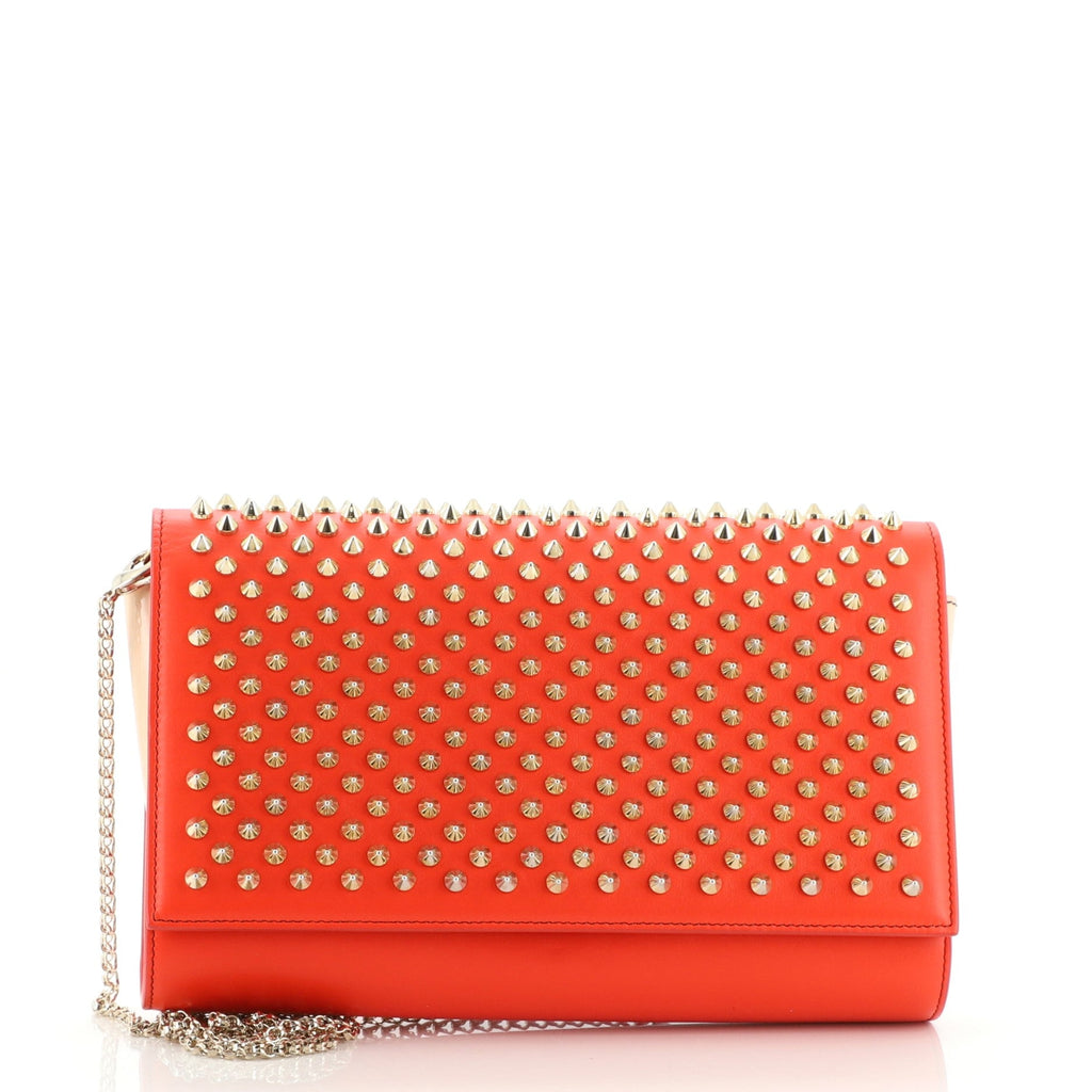 Paloma Clutch Spiked Leather