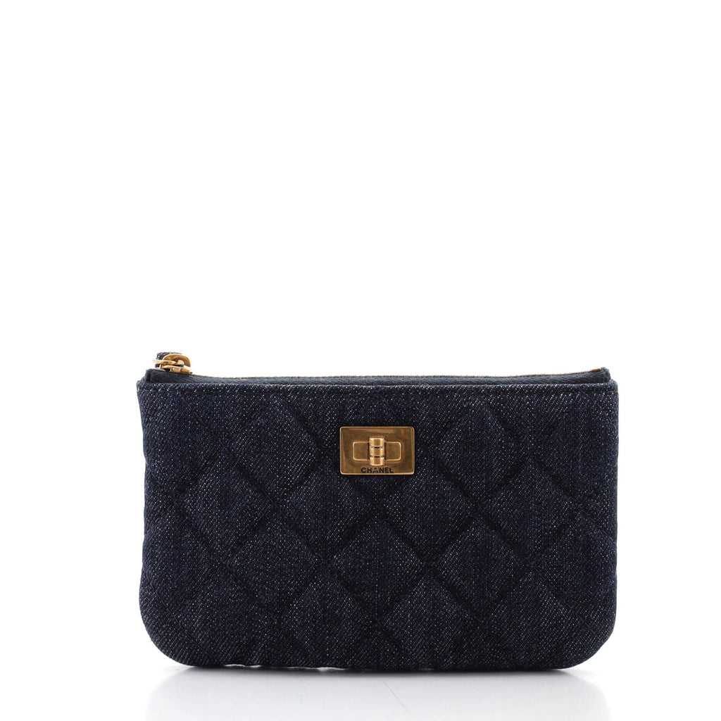 Reissue 2.55 O Case Pouch Quilted Denim Mini