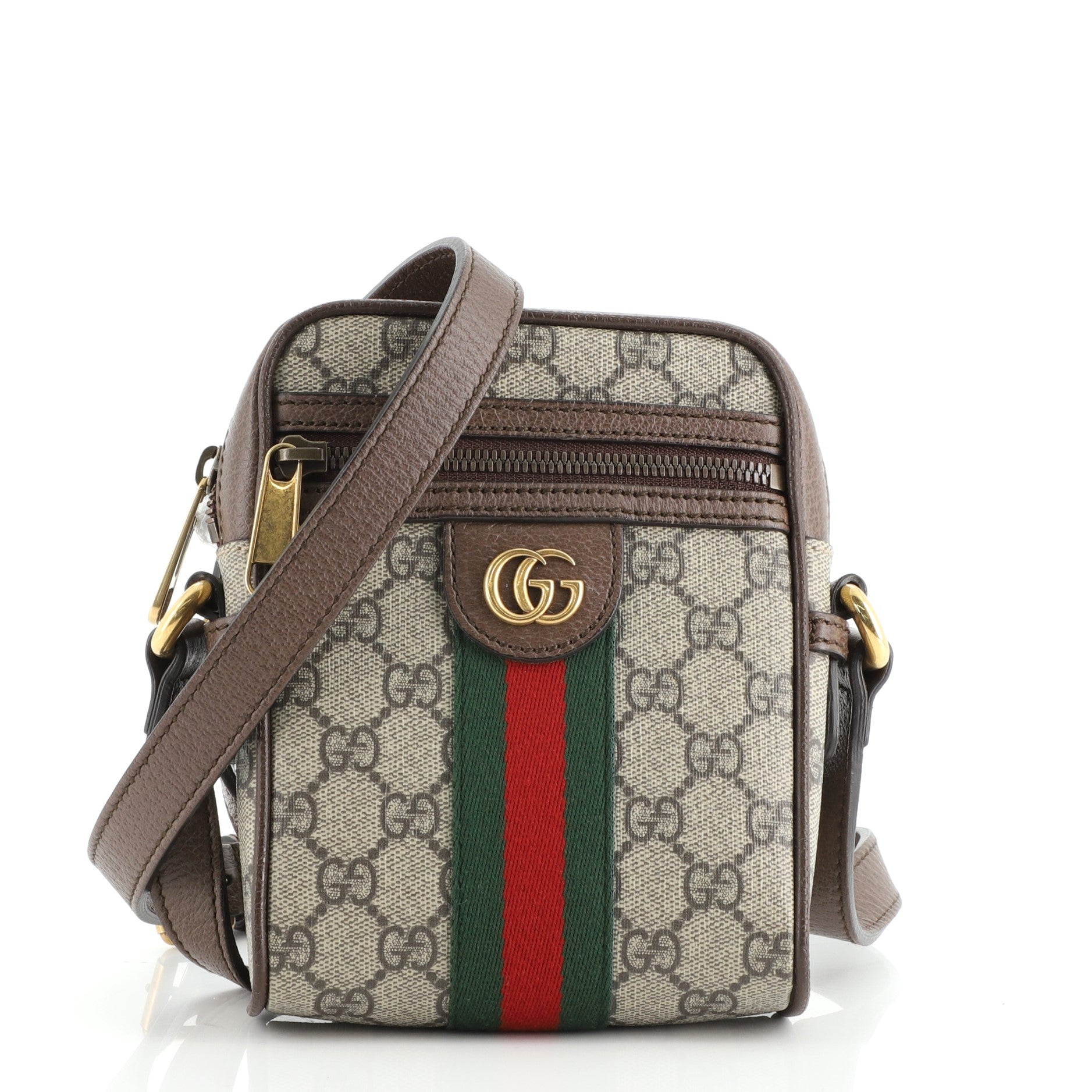 Ophidia Messenger Bag GG Coated Canvas Mini