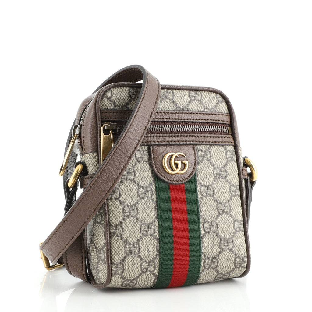 Ophidia Messenger Bag GG Coated Canvas Mini
