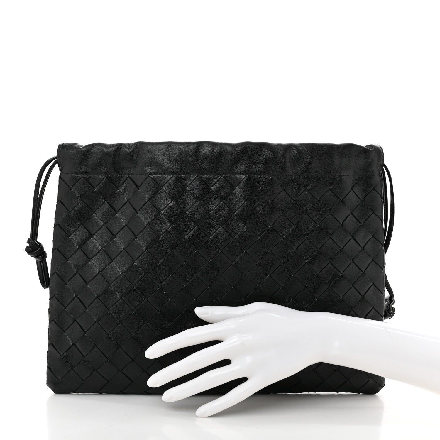 Nappa Intrecciato Medium Dustbag Black