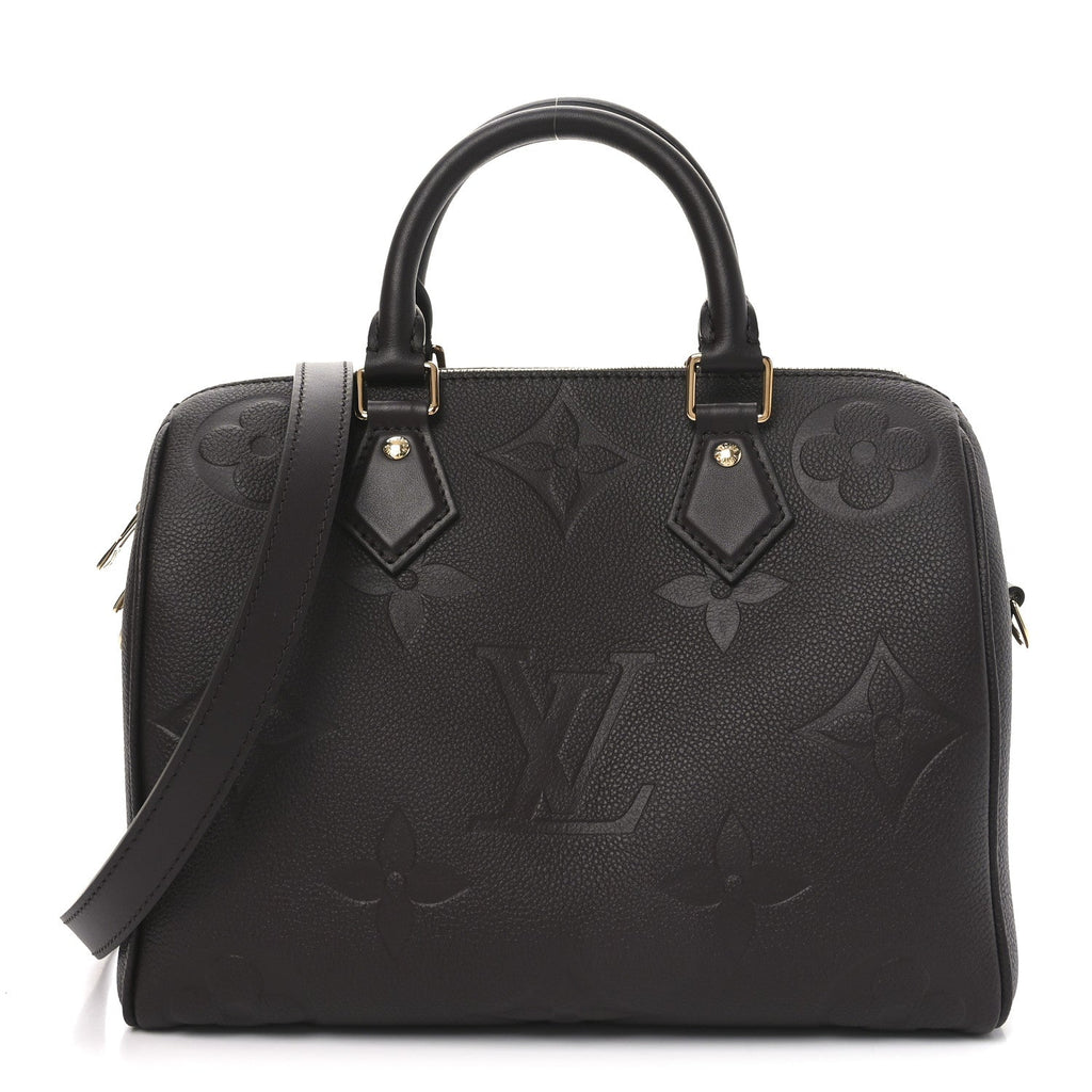 Empreinte Monogram Giant Speedy Bandouliere 25 Chocolate