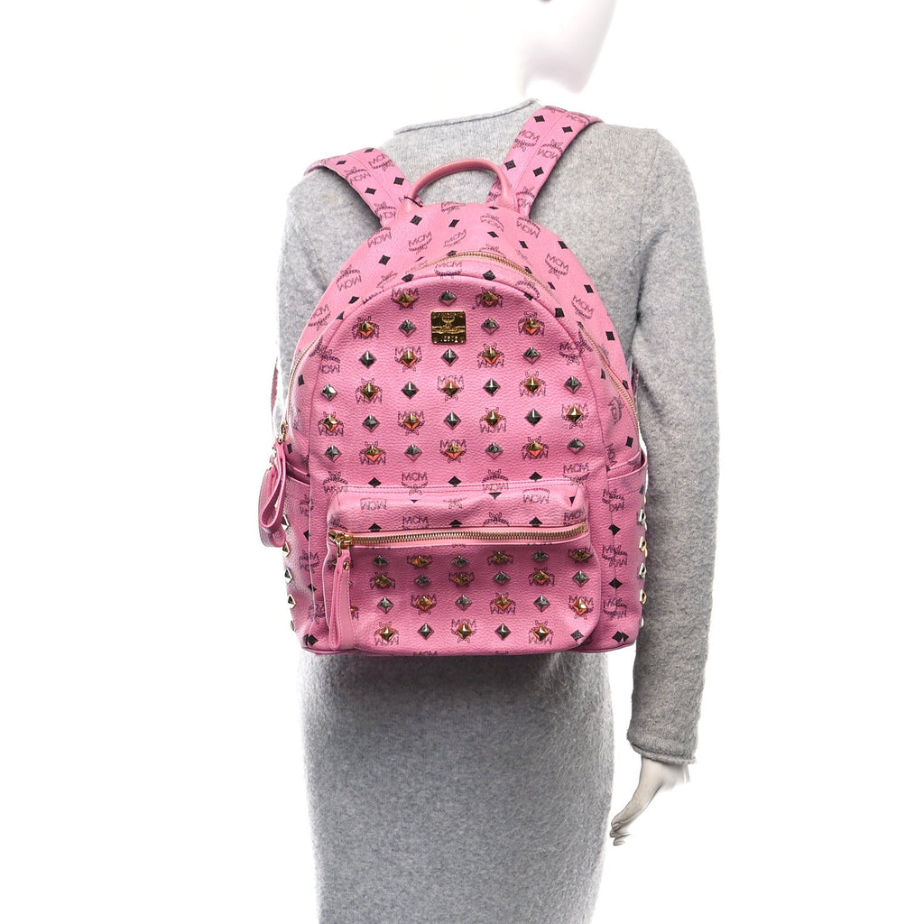 Visetos Medium Studded Stark Backpack Pink