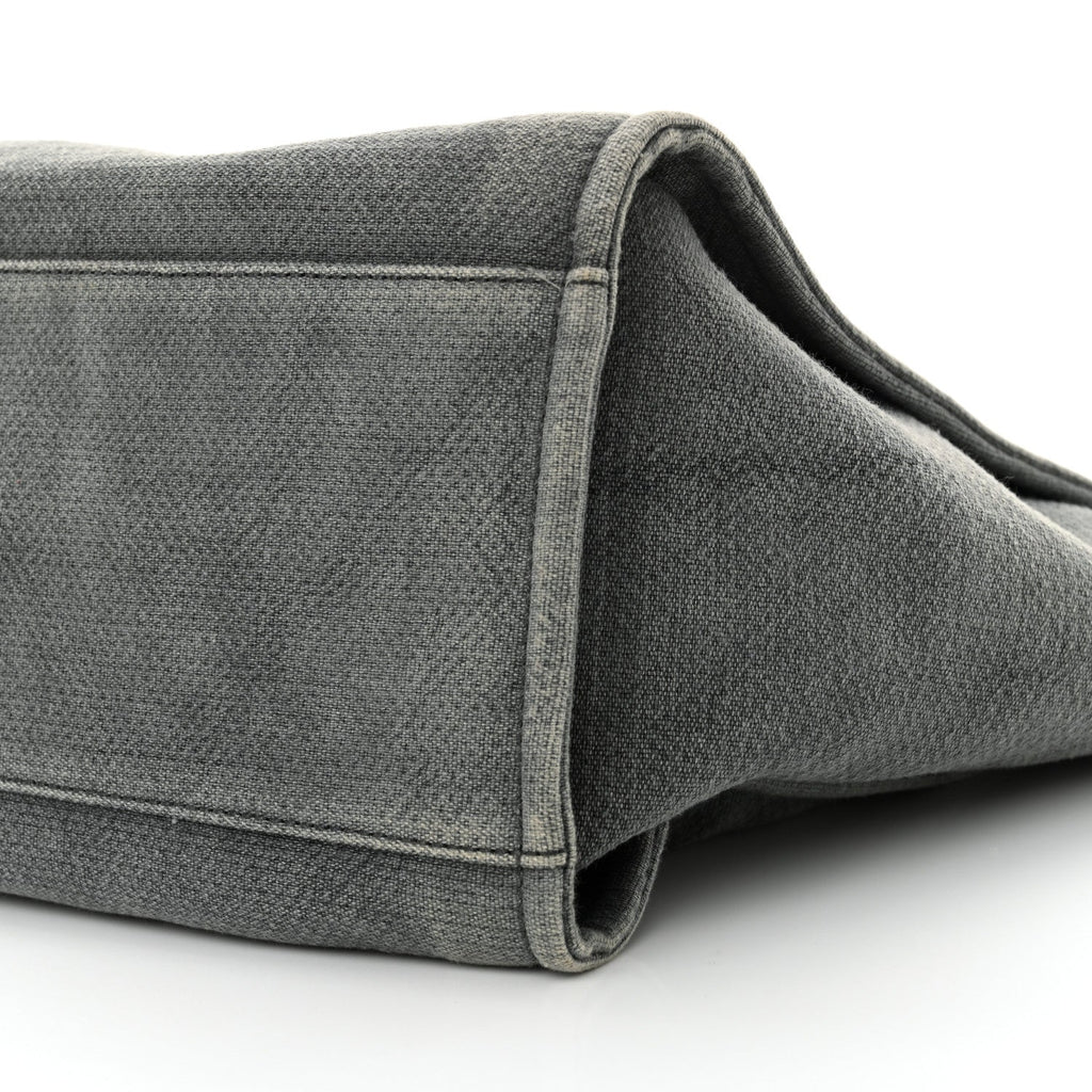 Canvas Medium Deauville Tote Grey