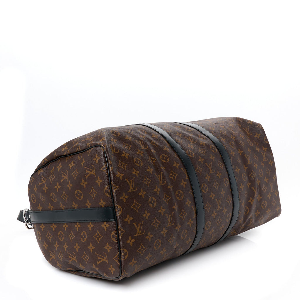 Monogram Macassar Keepall Bandouliere 55