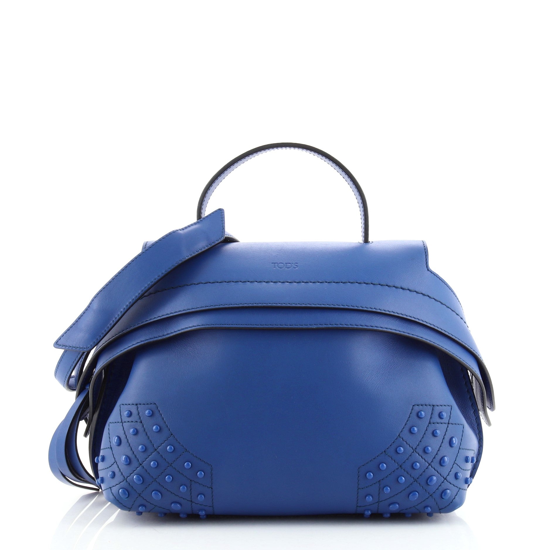 Studded Wave Bag Leather Mini