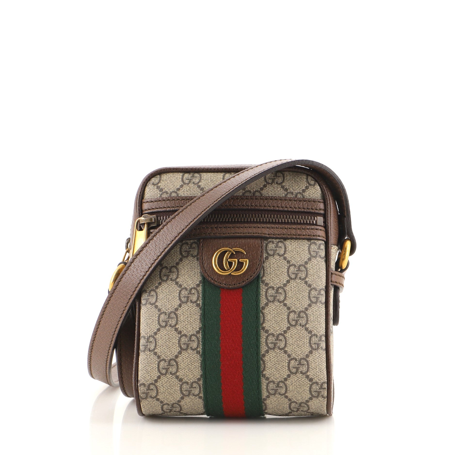 Ophidia Messenger Bag GG Coated Canvas Mini
